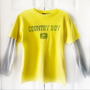 John Deere “Country Boy” Long Sleeve T-Shirt M